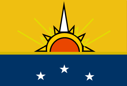 Bandera del Municipio de la Penísula de Macanao